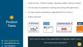 Don’t wait for users or stakeholders to highlight evident issues!