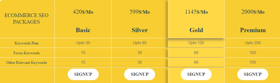 eCommerce SEO Packages