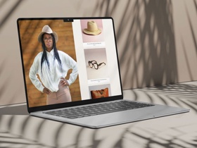 Fashion and Accessories web design