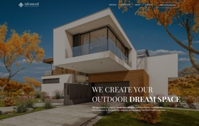 Landscaping website design