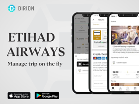 Improvement and development of new functionality for the app for searching and booking air tickets.