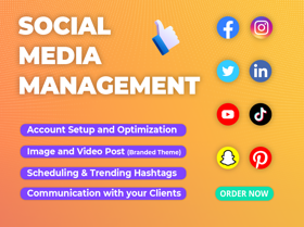 Social Media Management Banner
