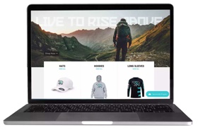 Website Design Package for Live Polar, a Michigan-based e-commerce brand including a custom design and full checkout optimization.