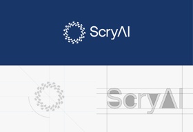 Reflecting profoundness of the solutions provided by ScryAi, we have used the elements of the crystal ball & refractions of light through crystal ball