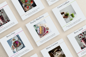 Content design based on brand CI.