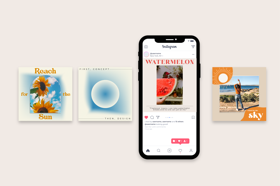 Content design based on brand CI.