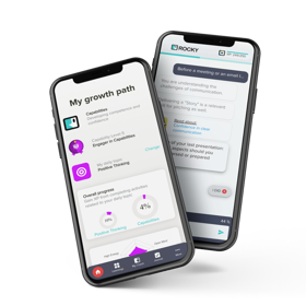 AI COACHING APP for employees

Daily reflection practices
Soft-skill development tips
AI-powered micro-coaching
Monthly self-assessment
Goal Tracking