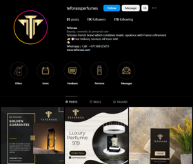 Social Media Strategy & Content Creation  for Teforass