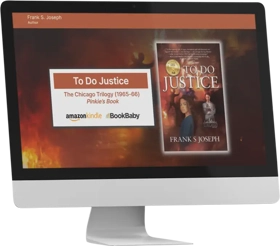 Custom WordPress website for an author.