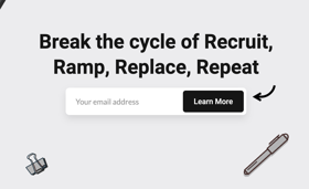 Pointer is the only recruitment firm to support your hire with sales training and operations included in the fee