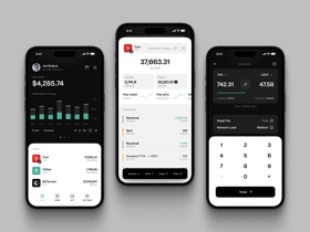 Crypto Wallet Mobile App, designed to simplify your cryptocurrency management.
