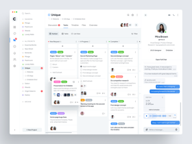 Team management dashboard design concept. Our team took the challenge and created a dashboard concept for team management.