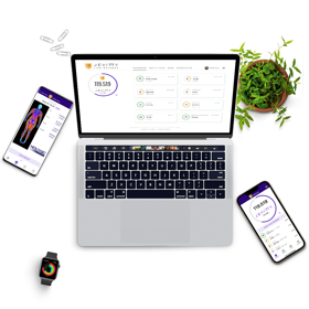 Production scale health application built by Pieoneers for a health and wellness industry leader Jevitty Life Science Corp., Vancouver, BC