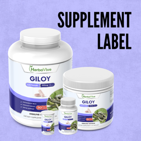 Supplement Label Designs 