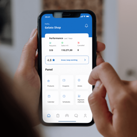 Partners Megalojista App enhances delivery management for Megalista partners, providing real-time data for efficient and profitable operations.