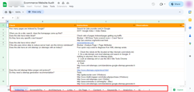 E-commerce Website Audit 