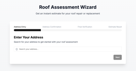 Multi Step Wizard with Backend Lead Viewer , integrated with Google Maps API - Small Tier
