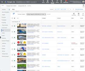 Google Ads interface