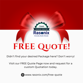 Didn't find your desired Package here? Visit our FREE Custom page now and request a Custom Quotation for your Business today!