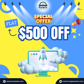 Leave a Review and save up to $500 on your first project with Rasonix!