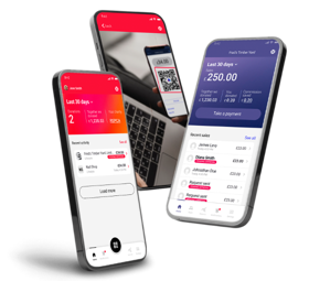 Mobile apps for viewing purchases and making payments