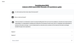 Customised ChatGPT solution trained with companies internal data from PDFs, excels and database