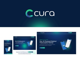 Cura Assist | Saas Branding & One Page Website Design
