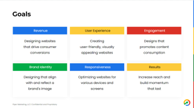 Our goals for web design