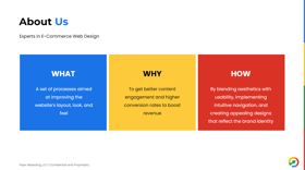 About our web design