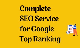 Complete SEO Service for ranking