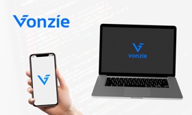 Vonzie Logo & Business Card Design