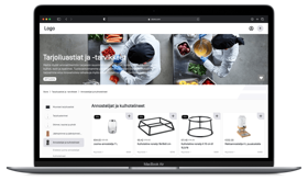 Prototype for B2B/B2C e-commerce project with the support of suppliers and the possibility of renting goods.