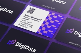 DigiData branding and website design and Webflow development