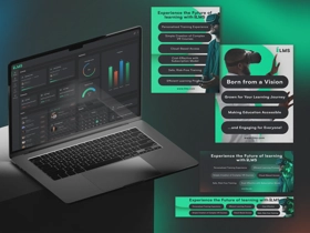 iLMS platform + social media templates