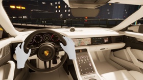 This is the experience of the interior of the car in the Car Configurator built for VR 