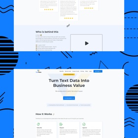 Text Value Webflow Website Development  & Design