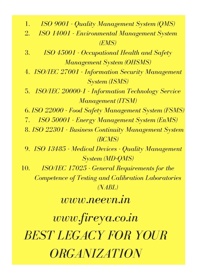 ISO CERTIFICATION OFFER