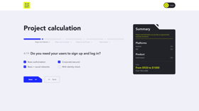 Software project cost calculator
AI-powered tool that estimates software project costs based on scope, complexity, and resources. Developed for us. 