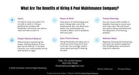 Benefits example on home page