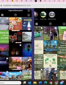 Another Client Instagram Account Rebrand. This example implements graphics, photos, & reels as well. 