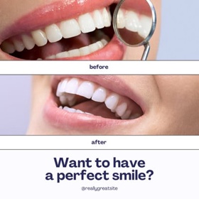 A Social Media Design Showing Before and After