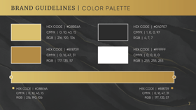 Our team can help you choose the right colors to represent your brand's personality, values, and core message.