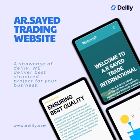 Ar Sayed Trading International is based in Bangladesh. Thier portfolio is custom design and development by Dellly
