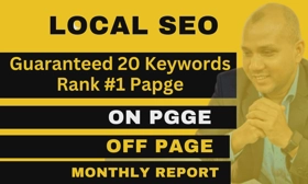 Rank 5 keywords on google top page organically white hat method