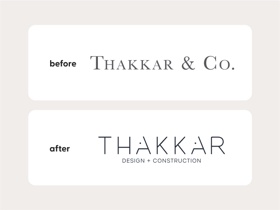 Thakkar, before & after