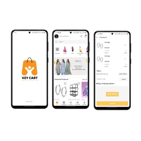 Ecommerce App with all functionalities like cart /checkout , payment integration and manage orders , profile etc.