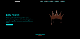 ShoeKing Homepage. A large-tier website