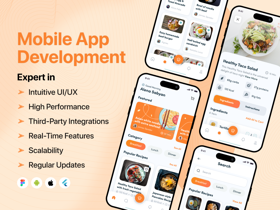 𝑴𝒐𝒃𝒊𝒍𝒆 𝑨𝒑𝒑 𝑫𝒆𝒗𝒆𝒍𝒐𝒑𝒎𝒆𝒏𝒕:
- Custom Android App Development
- Custom iOS App Development
- Cross-Platform App Development