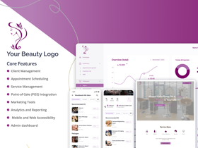 Beauty Salon Management Systems designed to streamline operations, enhance customer satisfaction, and increase profitability. 