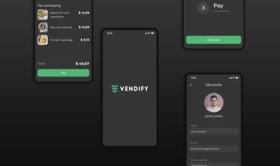 Our clients from Latvia, Maxim, an experienced backend developer, and Aivis, the investor behind the concept, envisioned Vendify as a smart solution f